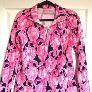 Lilly Pulitzer Flamingo popover